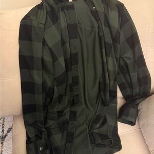 Belle Green and Black Plaid Soft